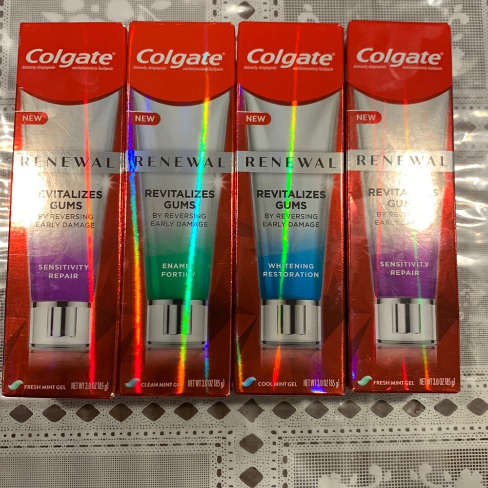 Colgate renewal toothpaste